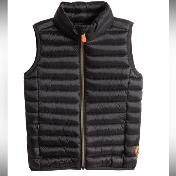 Save The Duck Kids' Ava Quilted Puffer Vest 
BLACK, Size 4 NWT - Picture 1 of 1